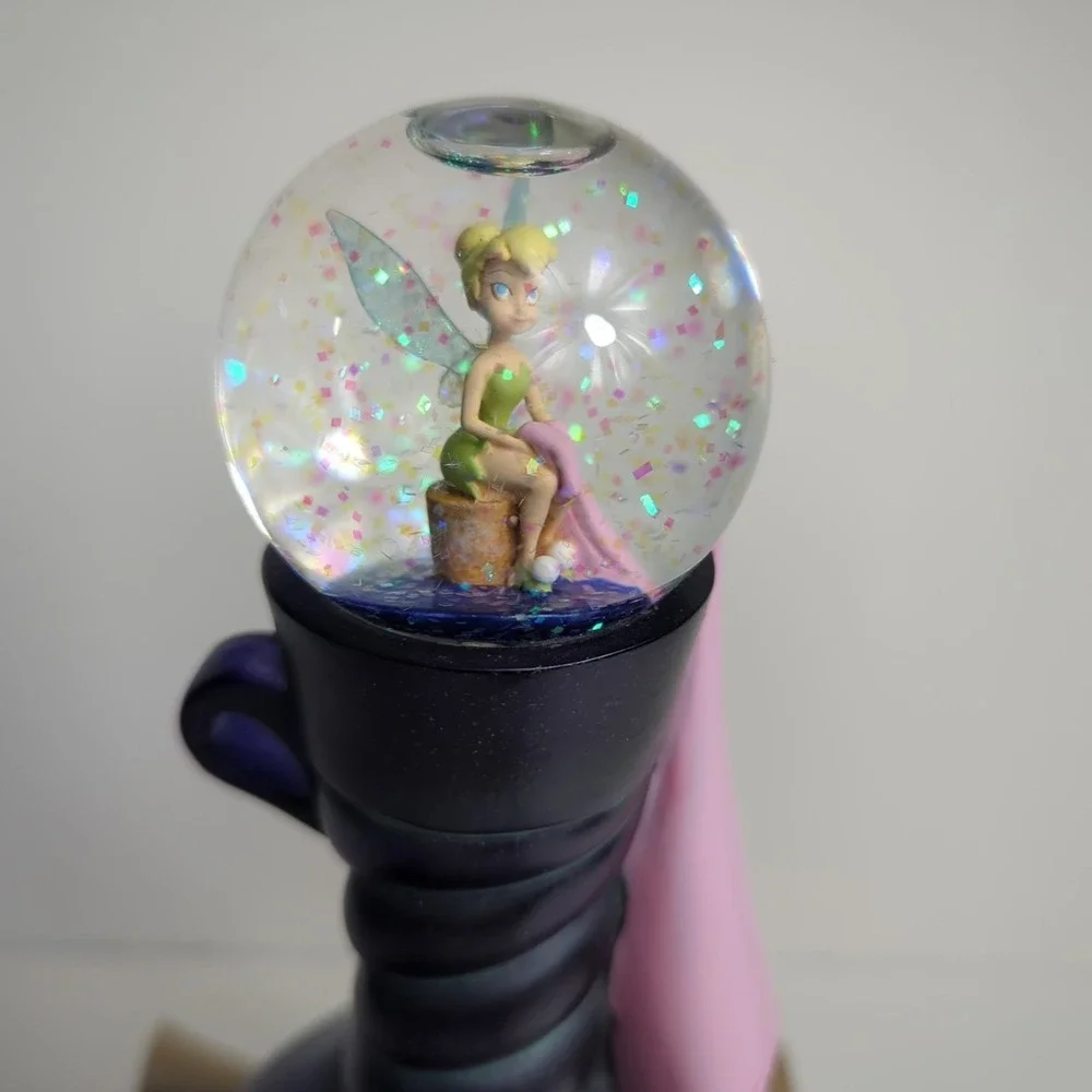 Disney Tinker Bell Musical Lights Snow Globe ‎ Trinket Box You Can Fly